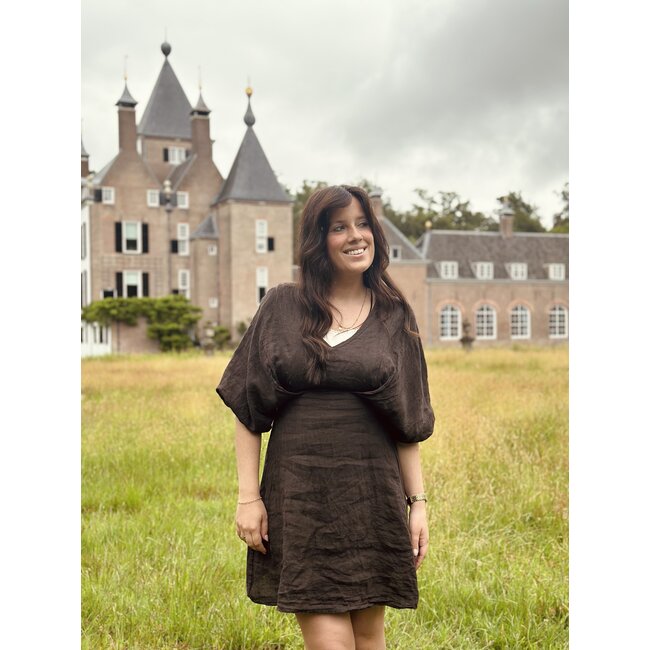 Paula dress brown One Size
