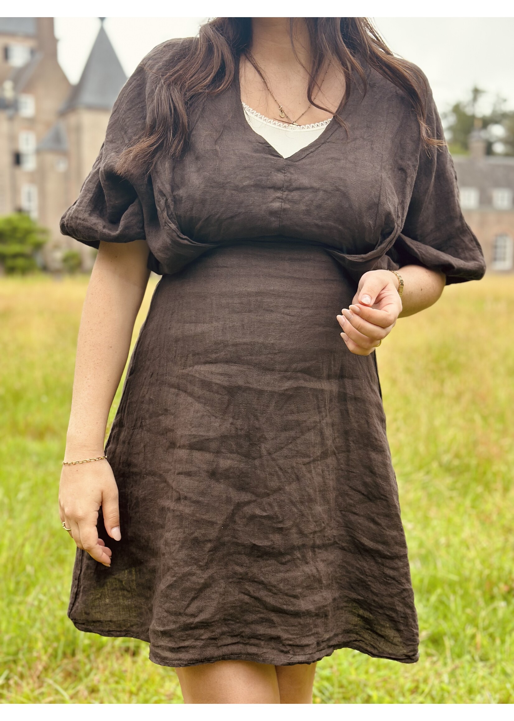 Paula dress brown One Size