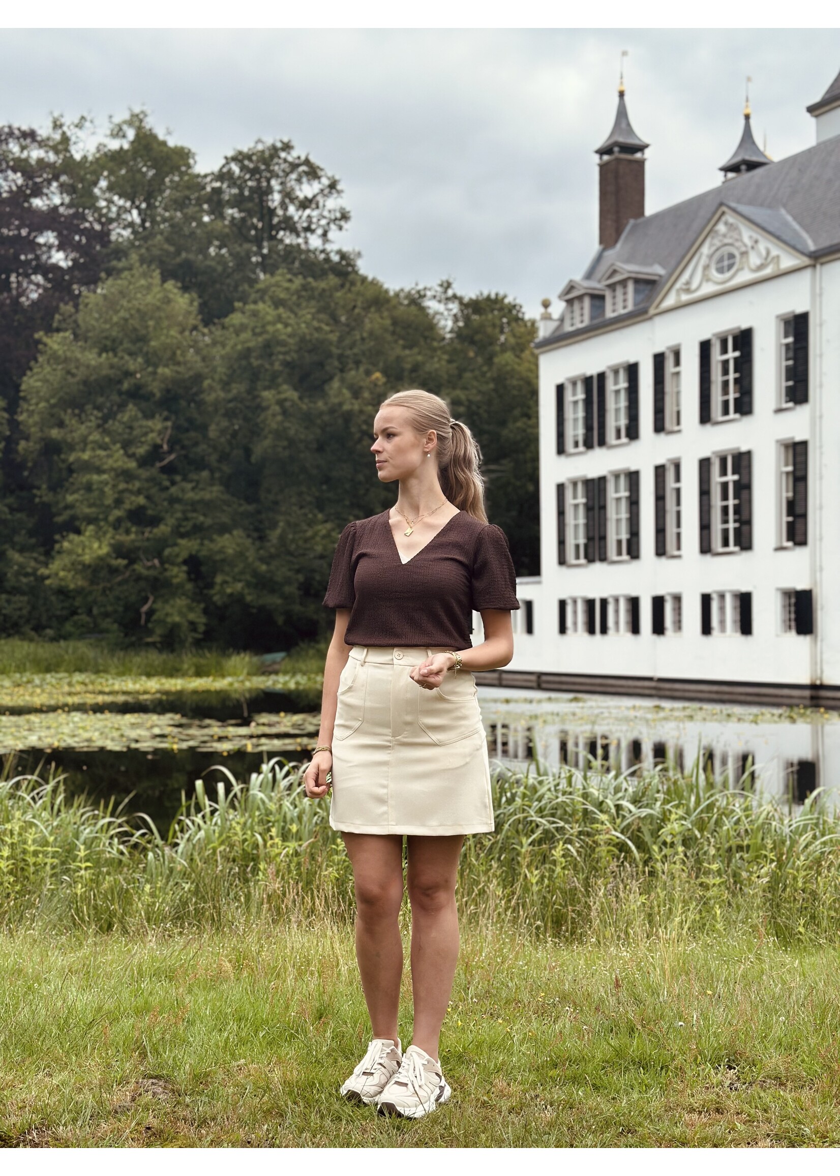 Gisella skirt beige