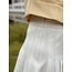 Kristel plissé skirt offwhite