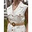 Marinea dress denim white
