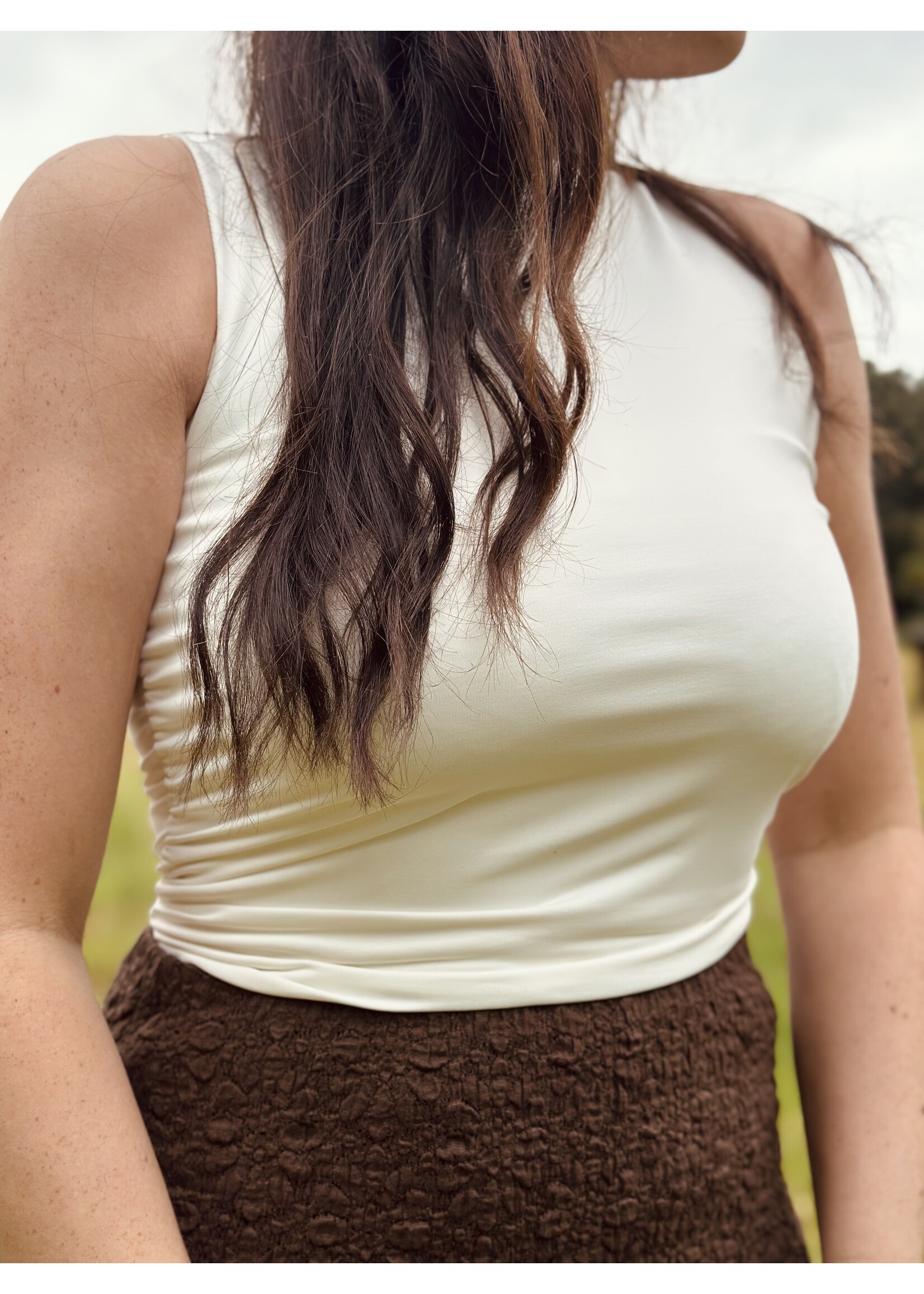 Deriana top offwhite