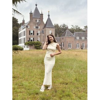 Evy long skirt ecru