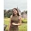 Lofty Manner Lofty Manner Sally long bodycon dress brown