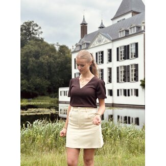 Lofty Manner Lofty Manner Silly top brown