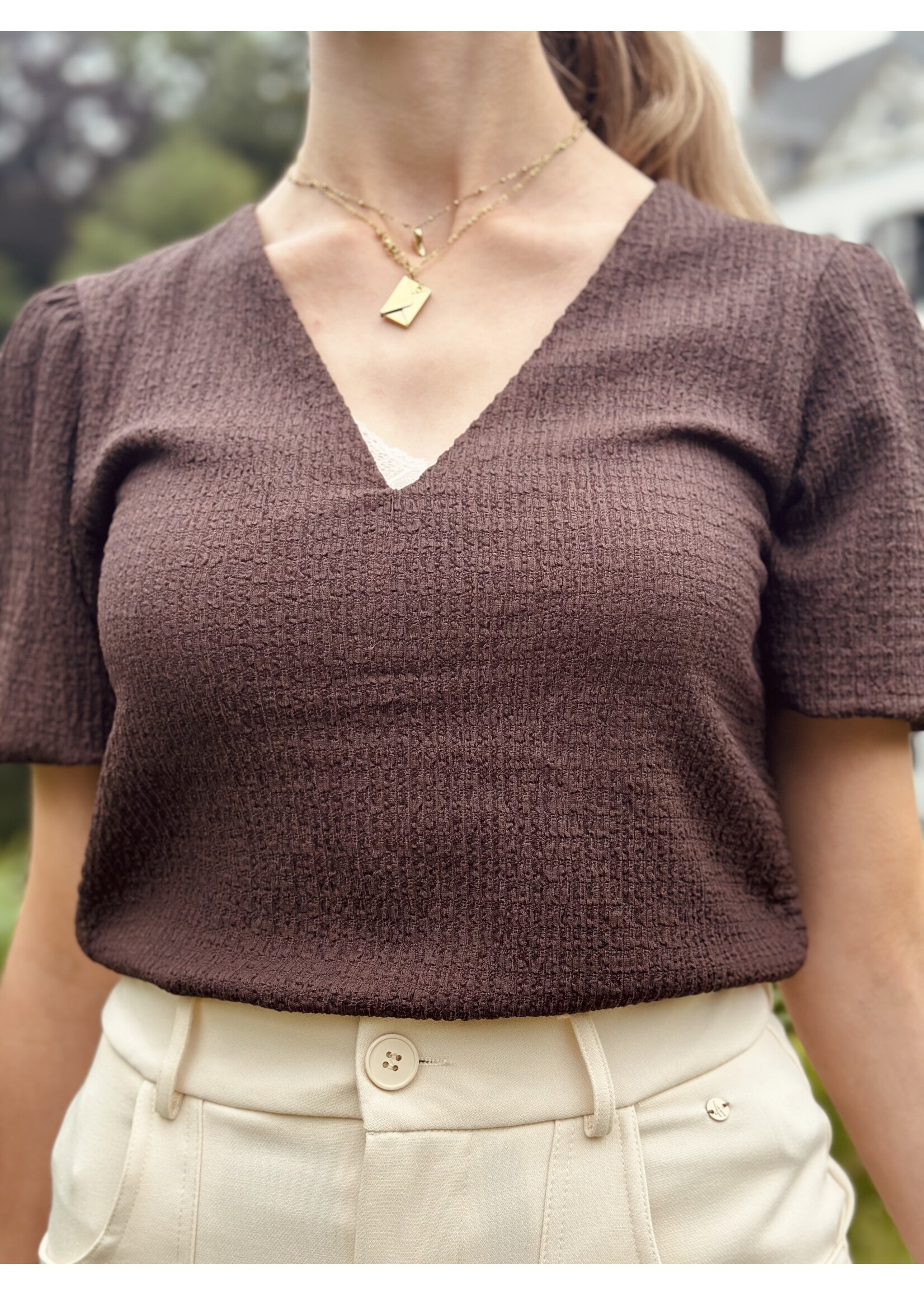 Lofty Manner Lofty Manner Silly top brown