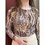 Lofty Manner Lofty Manner top Delila light blue print
