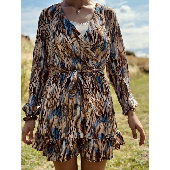 Lofty Manner Lofty Manner Nicoly dress light blue print