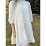 Ryanna feather dress beige