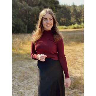 Lisalot top bordeaux red One Size