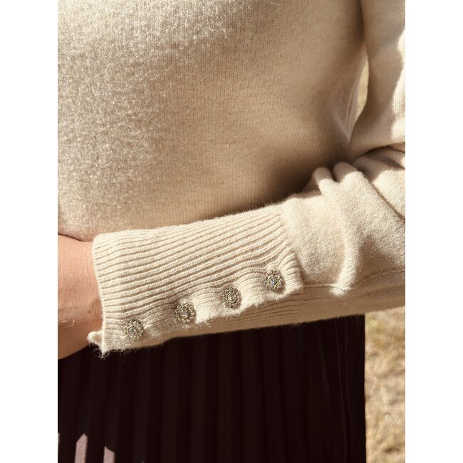 Marilena sweater beige One Size