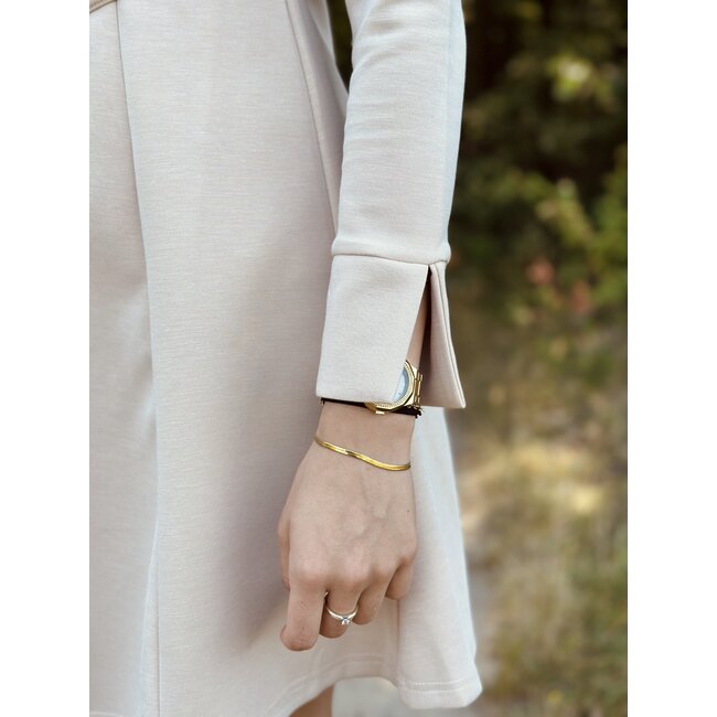 Isalina dress beige