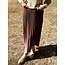 Joanna long plissé skirt brown/beige One Size