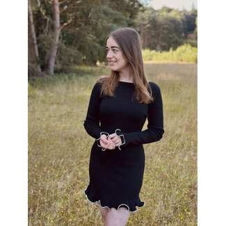 Veraline dress black/offwhite