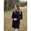 Veraline dress black/offwhite