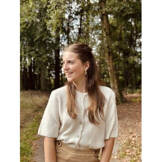 Dorieke cardigan beige One Size