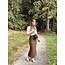 Evyanne long skirt brown