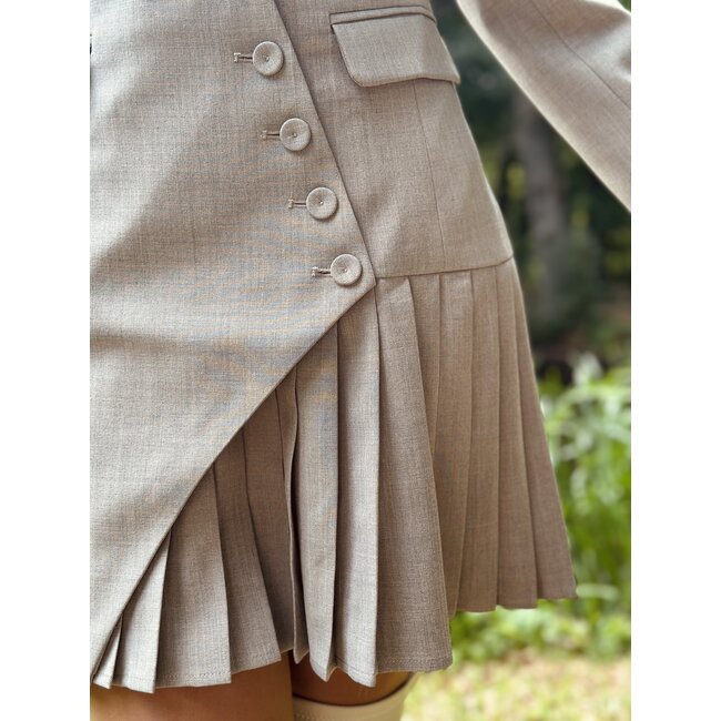 Florenca blazer dress taupe