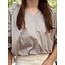 Emila blouse taupe One Size
