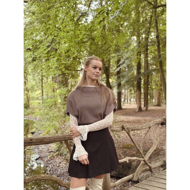 Adriana top taupe