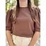 Pauliene T-shirt brown
