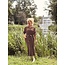 Rieneke long blouse dress brown