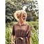Rieneke long blouse dress brown