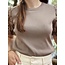 Saralyn top taupe