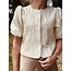 Lofty Manner Lofty Manner Gianna top beige glitter