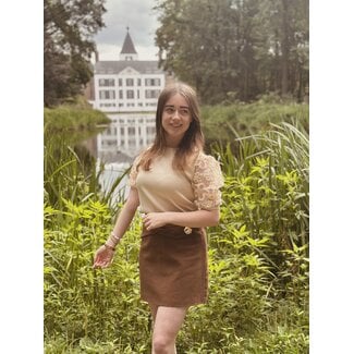 Silvia skirt brown