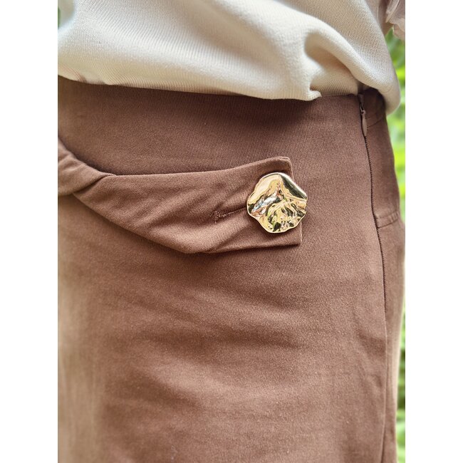 Silvia skirt brown
