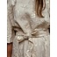 Smashed Lemon Smashed Lemon Jarona dress beige glitter