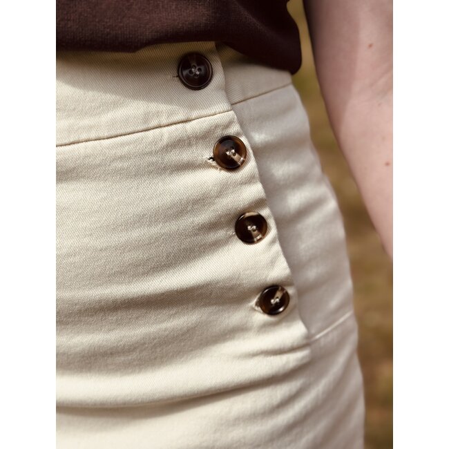 Lizelot denim skirt beige