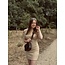 Diara dress suède beige