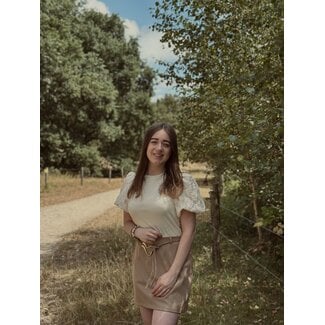 Elsemarie skirt beige