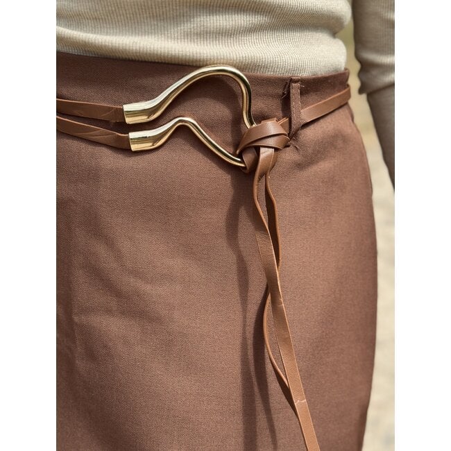 Elsemarie skirt brown