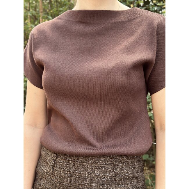 Adriana top brown