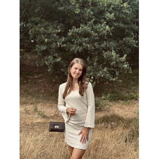 IZ NAIZ IZ NAIZ Juliene dress beige