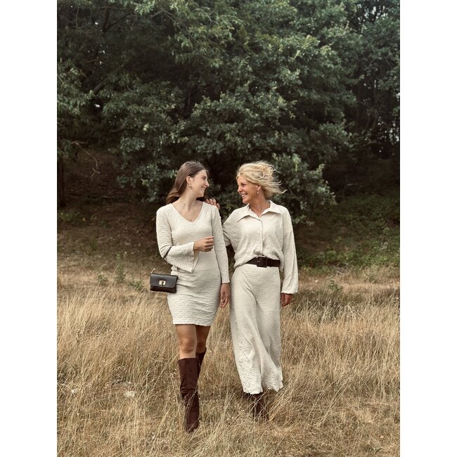 IZ NAIZ IZ NAIZ Juliene long skirt beige