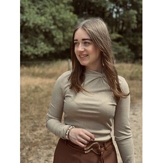 Lofty Manner Lofty Manner Mariena top gold/beige