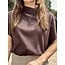 Adriana top dark brown