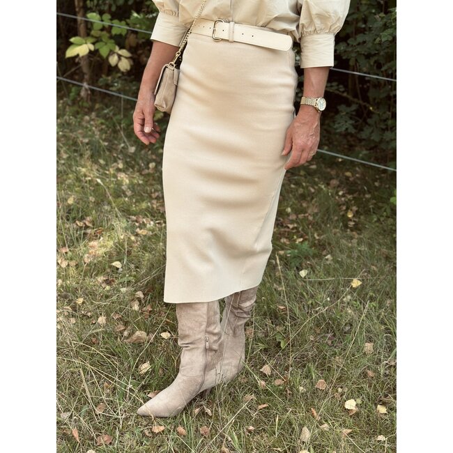 Noalyn skirt beige