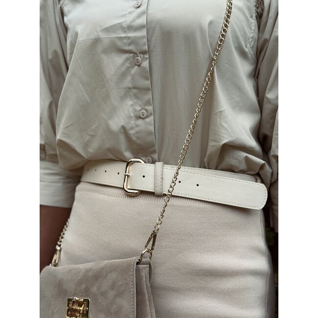 Noalyn skirt beige