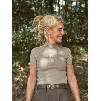 Maralize top taupe One Size