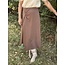 Yolana long skirt brown