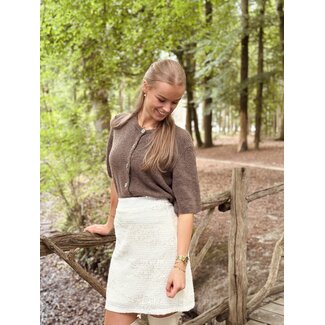 Smashed Lemon Smashed Lemon Molly skirt white/silver