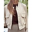 Sisters Point Sisters Point Anna bomber jacket beige