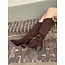 Madelize high cowboyboots suède brown