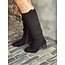 Jorana suede high heels black
