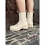 Naomi boots leather look beige